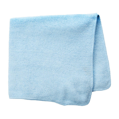 Rubbermaid Economy Microfibre Cloth Blue 400x400mm (Pack of 12)