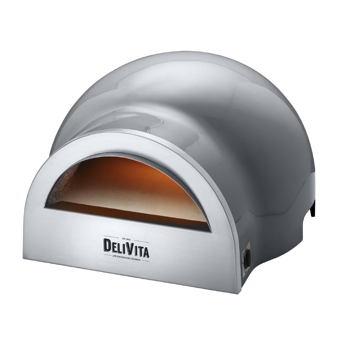 Delivita Dual Fuel Gas Oven Hale Grey product image