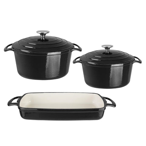 Vogue Cook Like A Pro 3-Piece Cast Iron product image