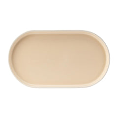 Utopia Forma Vanilla Ceramic Platters 310x175mm (Pack of 6)