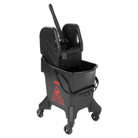 Jantex 20Ltr Tall Mop Bucket and Wringer - Red Print