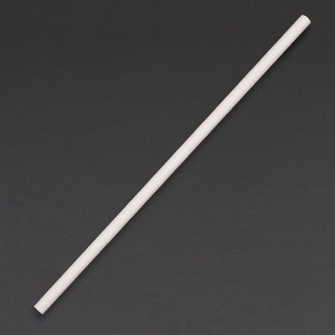 Fiesta Compostable Paper Straws White product image