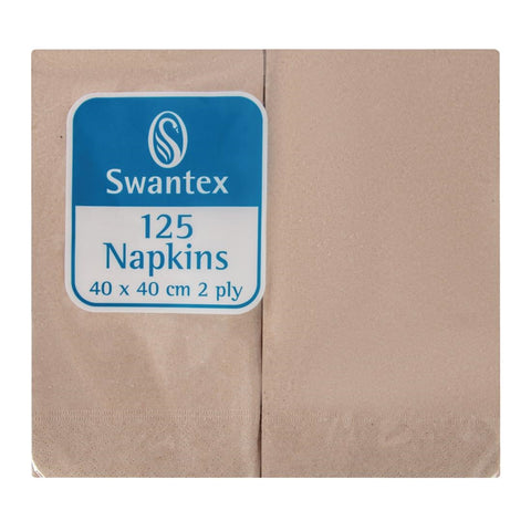 Swantex Recycled Dinner Napkin Kraft 40x40cm product image