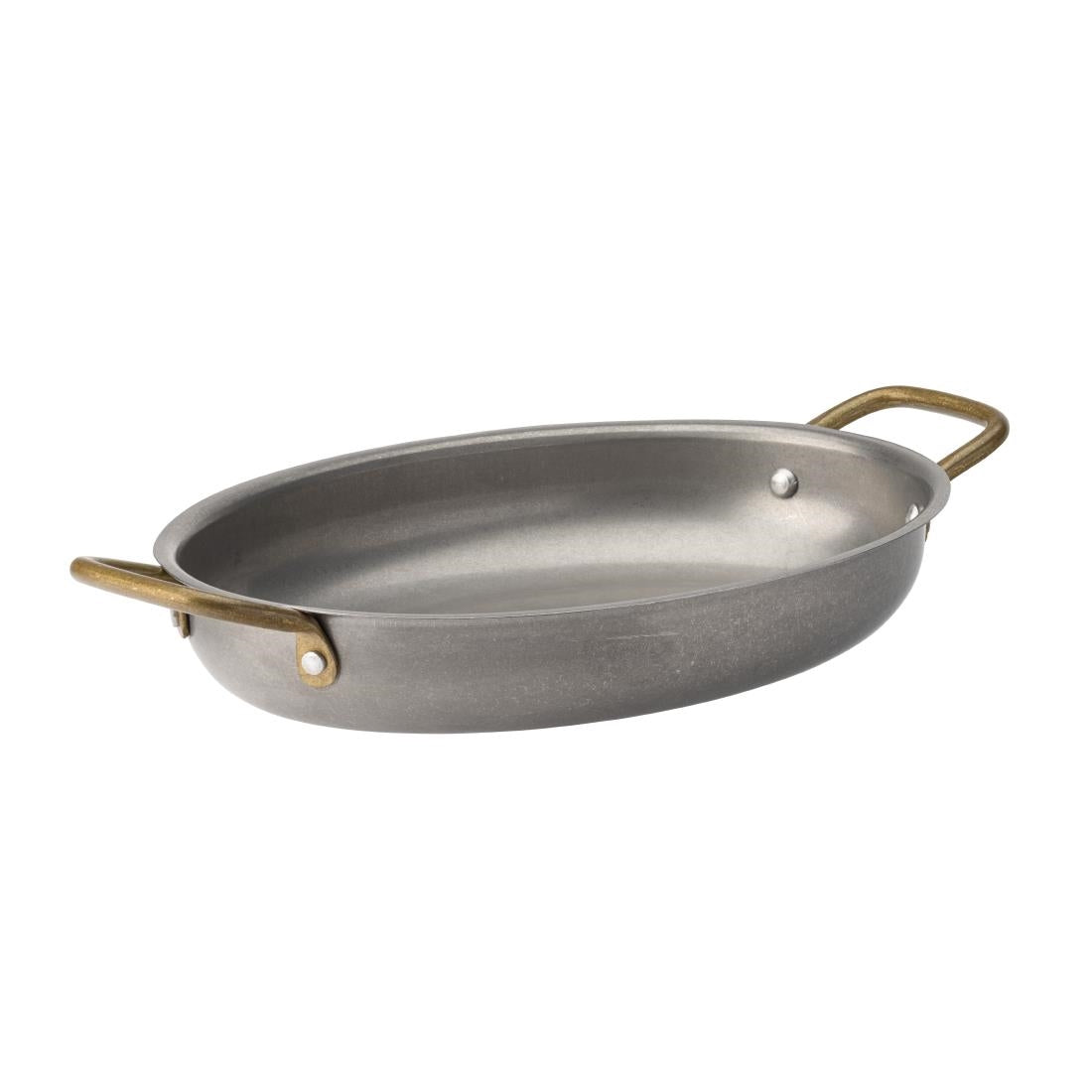Utopia Vintage Steel Oval Dishes 245 x 175mm product image