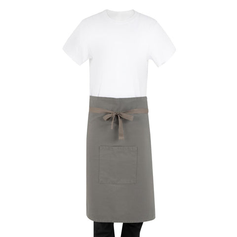 Southside Cotton Canvas Bistro Apron Khaki