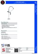 Sammic D-2 tap spray units product image