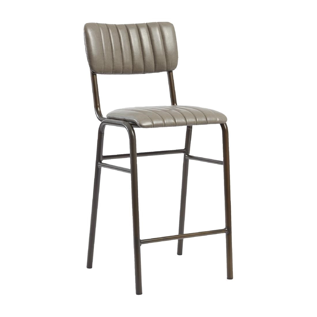 Tavo Stacking Mid Bar Stool Vintage Dark Grey product image