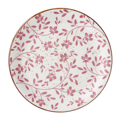Steelite Performance Flora Coupe Plates Pink 202mm (Pack of 12)