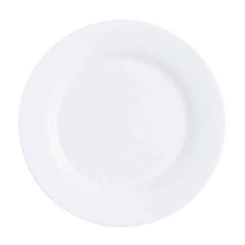 Arcoroc Intensity White Plates 255mm (Pack of 12)