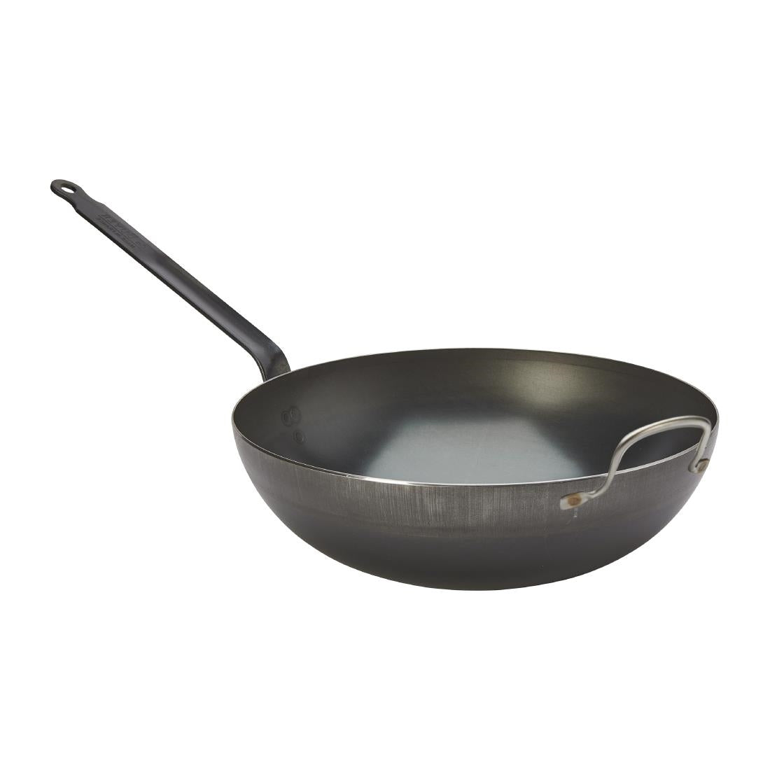 De Buyer Mineral B Wok Steel Blue Carbon 32cm product image