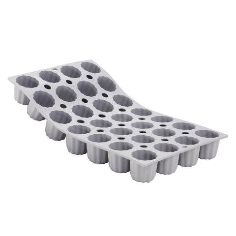 De Buyer Silicone Mold Eastomoule  Mini Bordelai