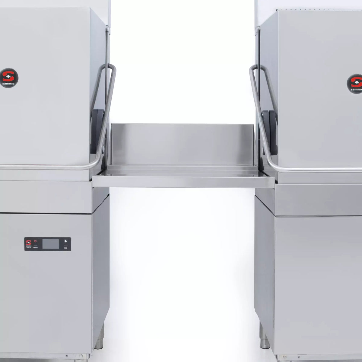 Sammic Tables for connecting two hood-type dishwashers product image