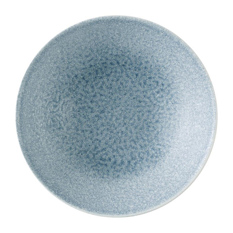 Churchill Studio Prints Raku Topaz Blue Evolve Deep Coupe Bowls 203mm (Pack of 6)