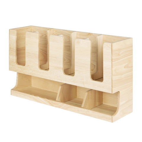 Olympia Cup and Condiment Station Hevea Wood 450x120x240mm