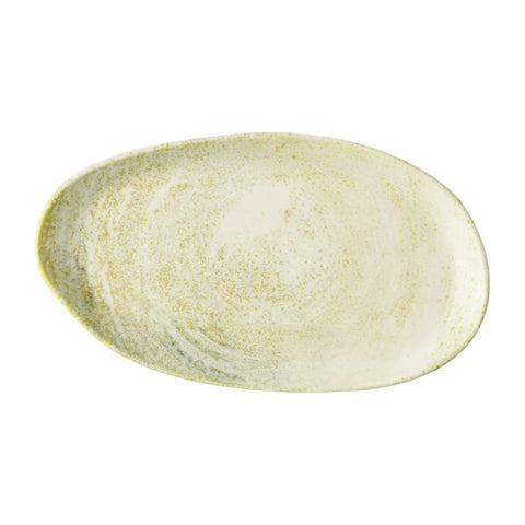 Churchill Envisage Erosion Sand Natural Oblong Plates 220x130mm (6 Pack)