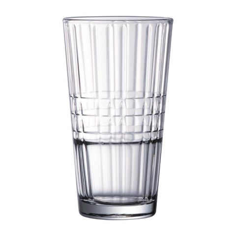 Arcoroc Stack Up Cross Tumblers 350ml (Pack of 24)
