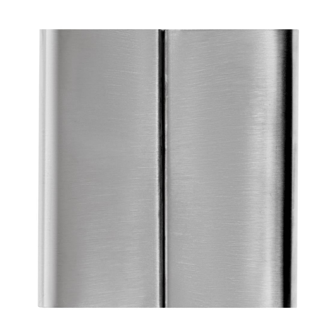 Olympia Curved Stainless Steel Menu Card Holder A5
