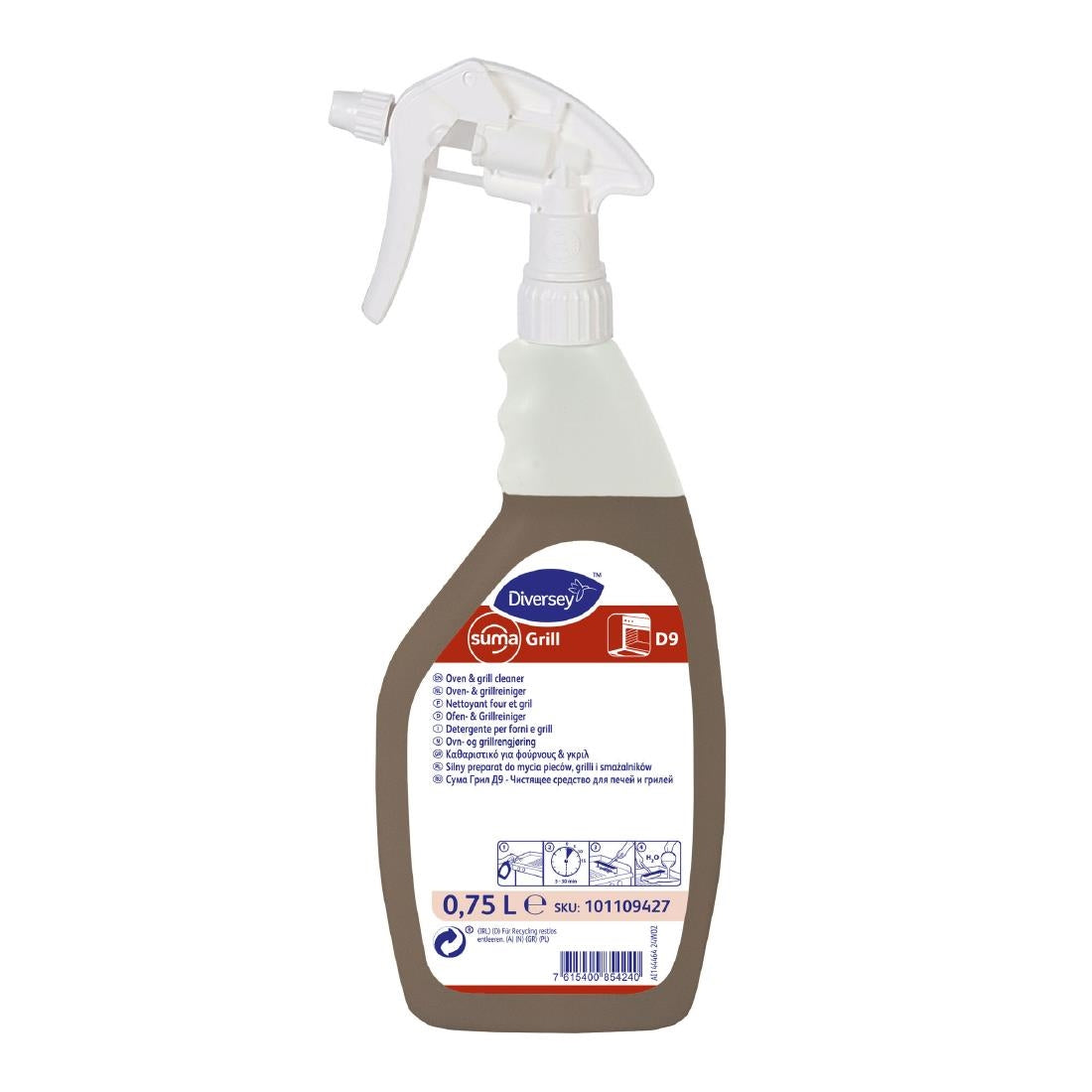 Diversey Suma Grill D9 Oven & Grill Cleaner product image