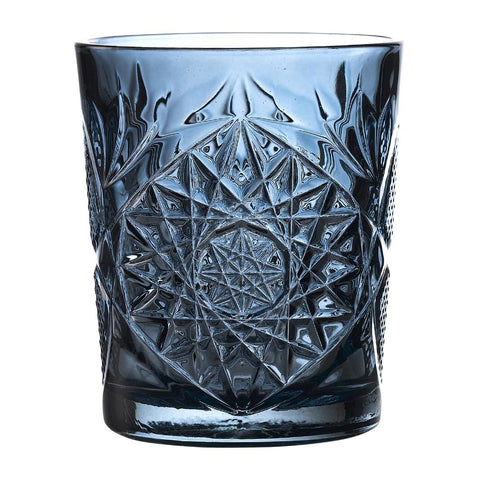 Onis Hobstar Double Old Fashioned Glasses Blue 350ml/12oz (6 Pack)