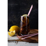 Fiesta Compostable Paper Straws Pink (250 Pack)