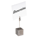 APS Concrete Effect Table Stand Square With Peg (4 Pack)