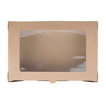 Fiesta Compostable Salad Boxes with PLA Windows 1600ml (200 Pack)
