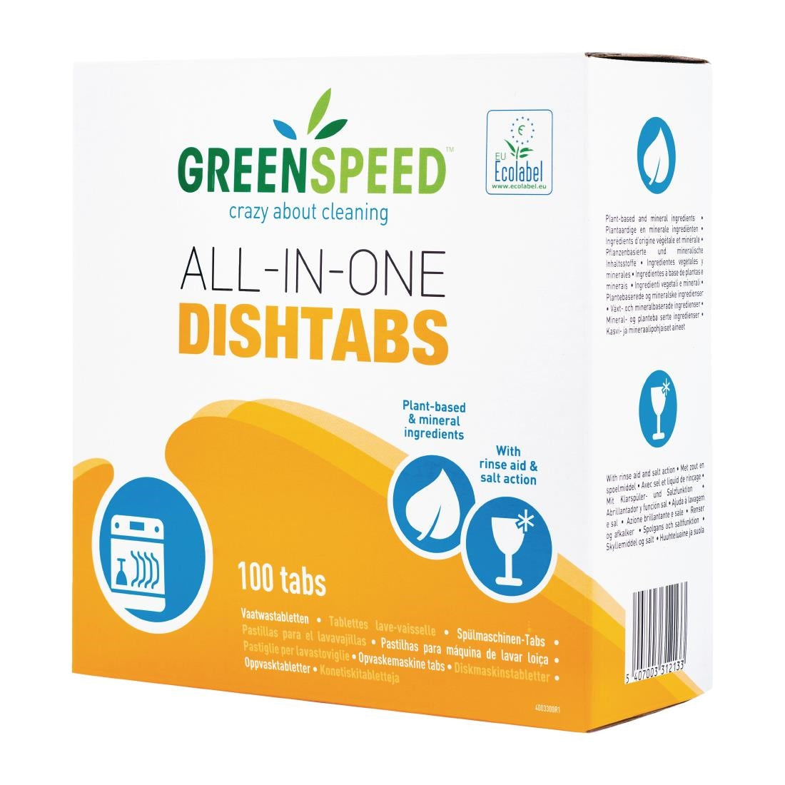 Greenspeed All-in-One Dishwasher Tablets product image