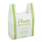 Vegware Compostable PLA Carrier Bags Medium (500 Pack)