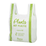 Vegware Compostable PLA Carrier Bags Medium (500 Pack)