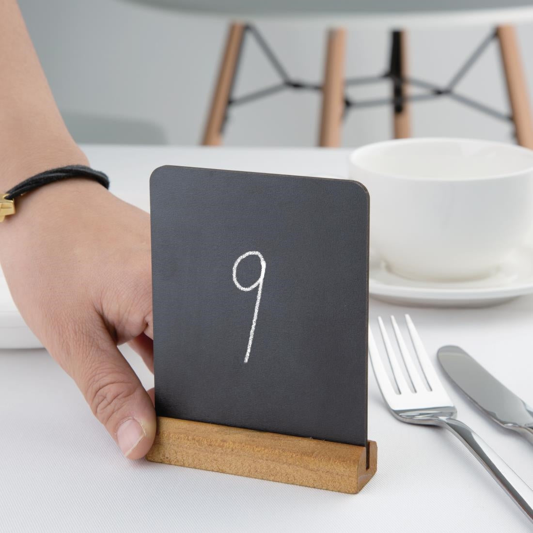 Olympia Mini Elegant Tableboards 100x80mm (4 Pack)