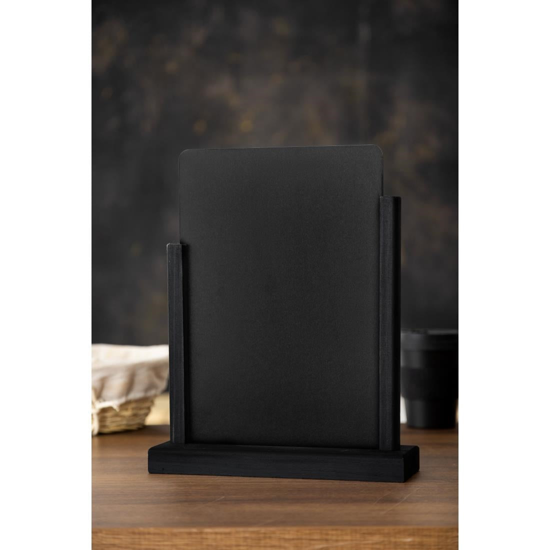 Olympia Elegant A4 Tableboards Black 297x210mm