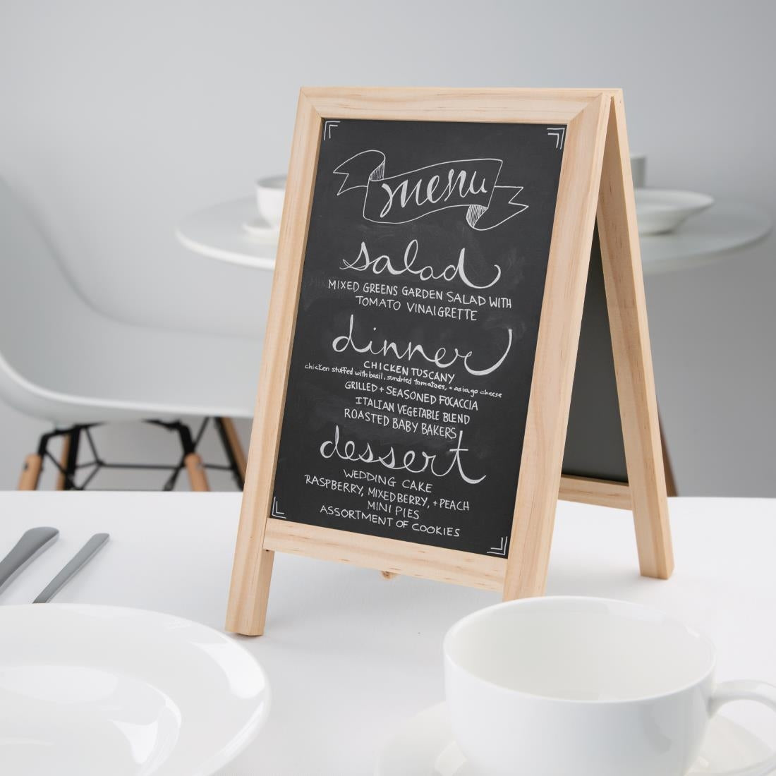 Olympia Mini Folding Menu Board 250x150mm