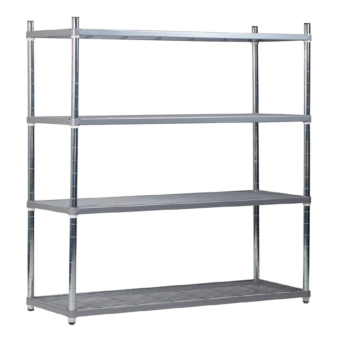 Craven 4 Tier Nylon Coated Wire Shelving 1700x1475x591mm product image