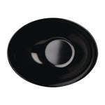Churchill Melamine Buffet Bowls Black 355x250mm (2 Pack)
