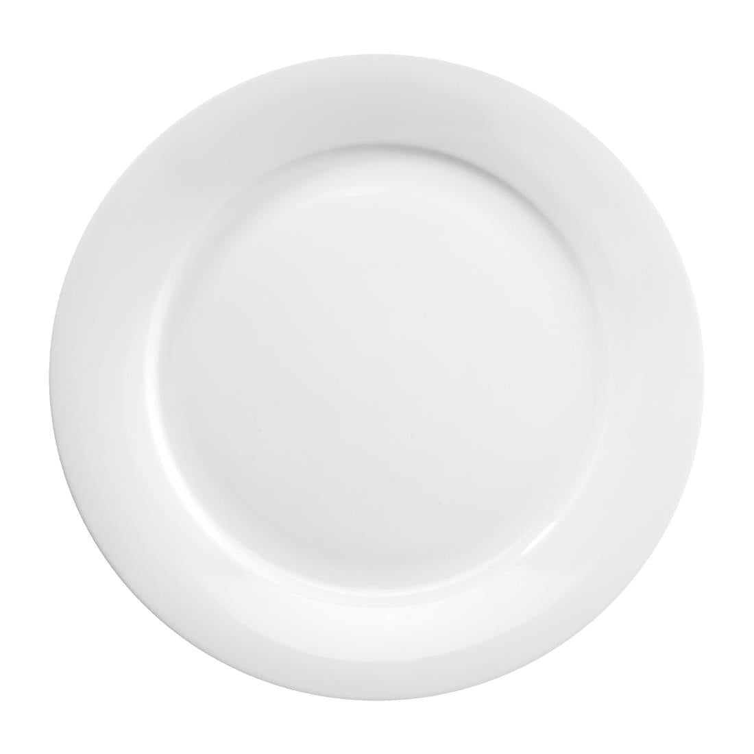 Churchill Art de Cuisine Menu Porcelain Rimmed Plates 228mm (6 Pack)