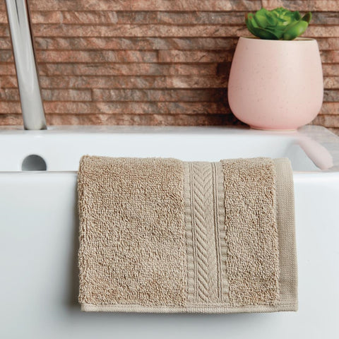 Mitre Essentials Nova Face Cloth Sand product image