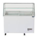 Polar G-Series Display Chest Freezer with Glass Surround 270Ltr