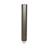 San Jamar C4200PF 4-10oz Stainless Steel Pull-Type Foam Cup Dispenser - 70-85mm