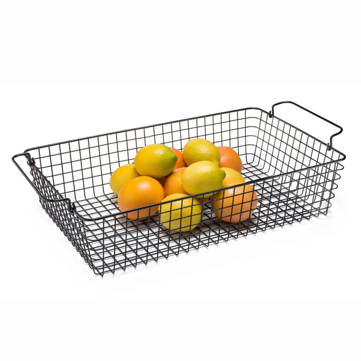 Pujadas black wire display basket 1/1 GN