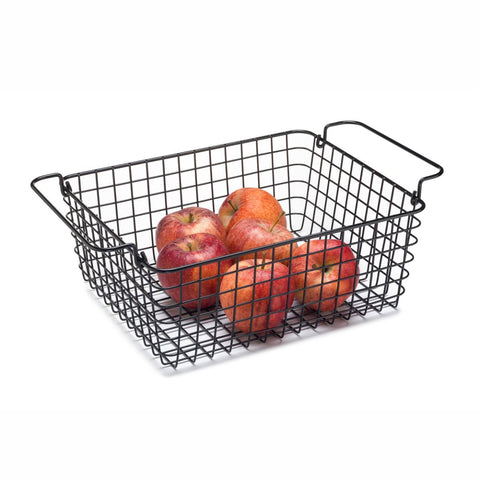 Pujadas black wire display basket 1/2 GN