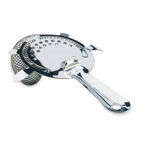 Pujadas 4-Prong Chrome Cocktail Strainer