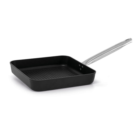 Pujadas Black Pro 280mm Non-Stick Induction Grill Pan