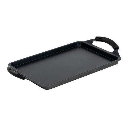 Pujadas Black Pro Non-Stick Induction Hot Plate with Silicone Handles