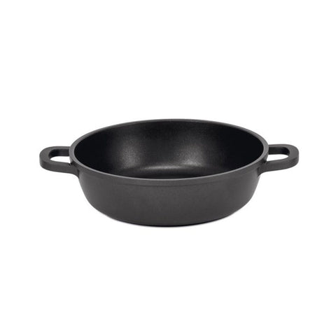 Pujadas Black Series 160mm Induction Non-Stick Casserole without Lid glass lid