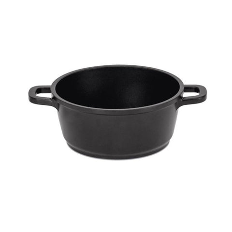 Pujadas Black Series 160mm Induction Non-Stick Saucepot without Lid glass lid