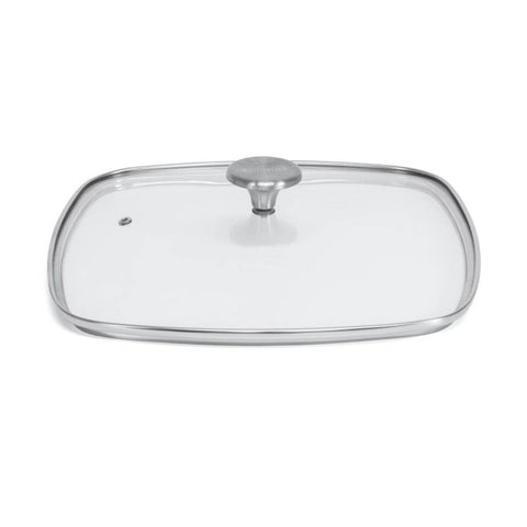 Pujadas Black Series 240mm Square Glass Lid glass lid