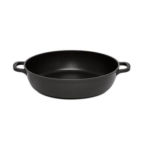 Pujadas Black Series 280mm Induction Non-Stick Casserole without Lid glass lid