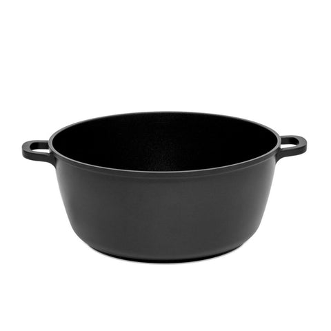 Pujadas Black Series 280mm Induction Non-Stick Saucepot without Lid glass lid