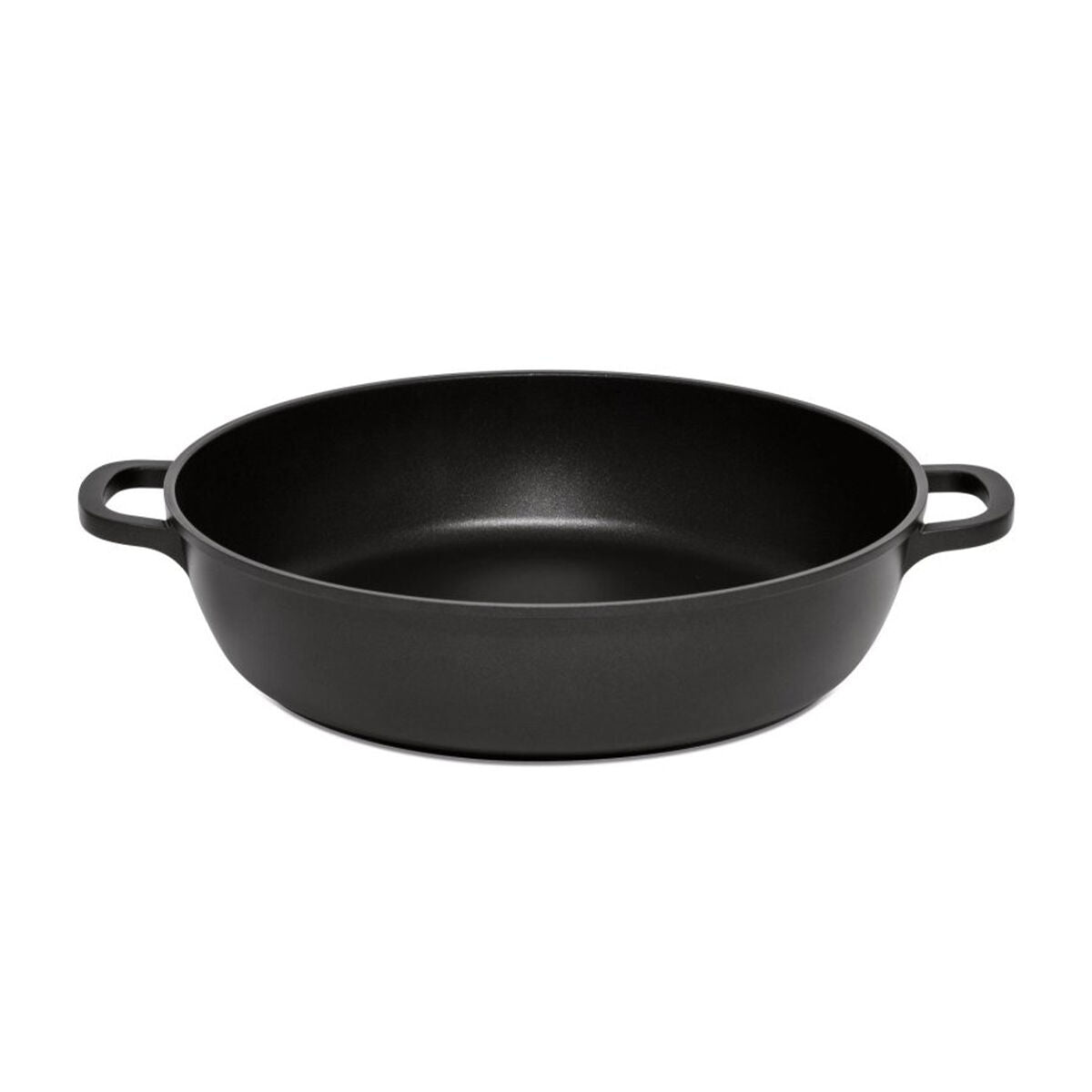 Pujadas Black Series 300mm Induction Non-Stick Casserole without Lid glass lid