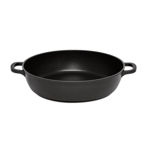 Pujadas Black Series 300mm Induction Non-Stick Casserole without Lid glass lid